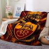1pc Blanket - Rome logo Print Design,Lightweight Blanket for Sofa,Bed- Soft &Warm,Gift for All Seasons