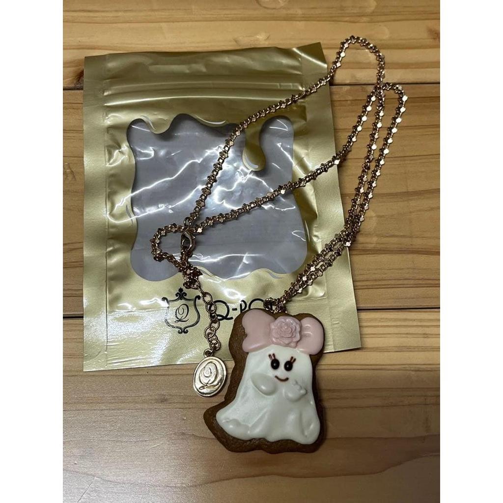 Used Q-Pot. Ghost Motif Necklace