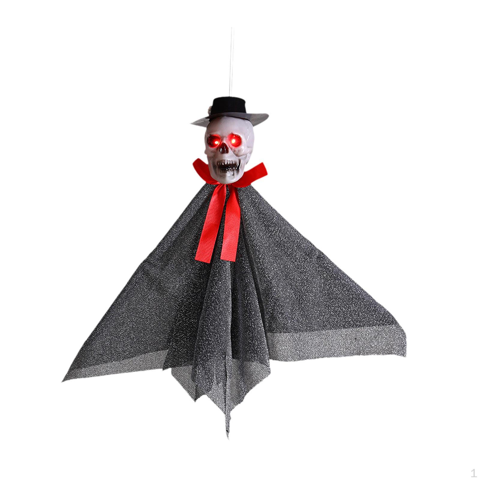 

Хэллоуин Подвесные Украшения Жуткий Дом С Привидениями Реквизит Мрачный Призрак для Двора На Открытом Воздухе серый