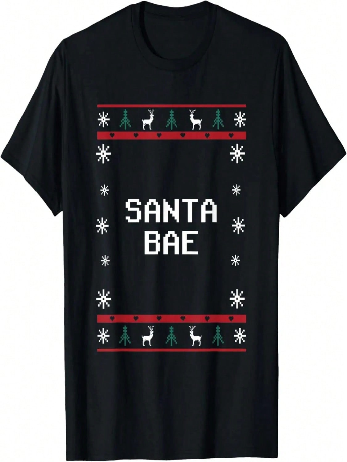 Santa Christmas Boyfriend Xmas Fiance Naughty Couples T-Shirt S