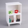 White Mini Cabinets 1/12 Scale Dollhouses Furniture Modern Kitchen Storage Shelves For Miniature Displays