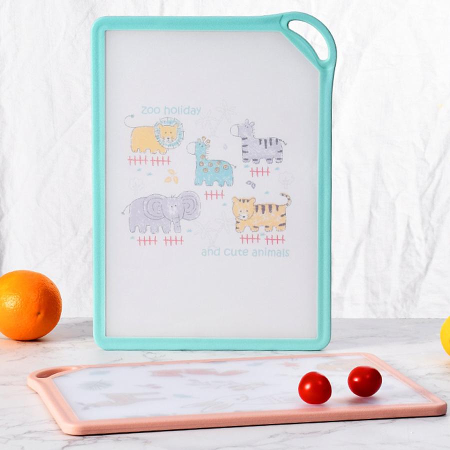 Vegetable Board Four-piece Set Household Antibacterial Anti-mold Baby Baby Cutting Vegetable Fruit Double-sided Cutting Board Su