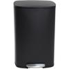 Pedal Kitchen Bin - ADMIRAL - 50 L - Matte Black -