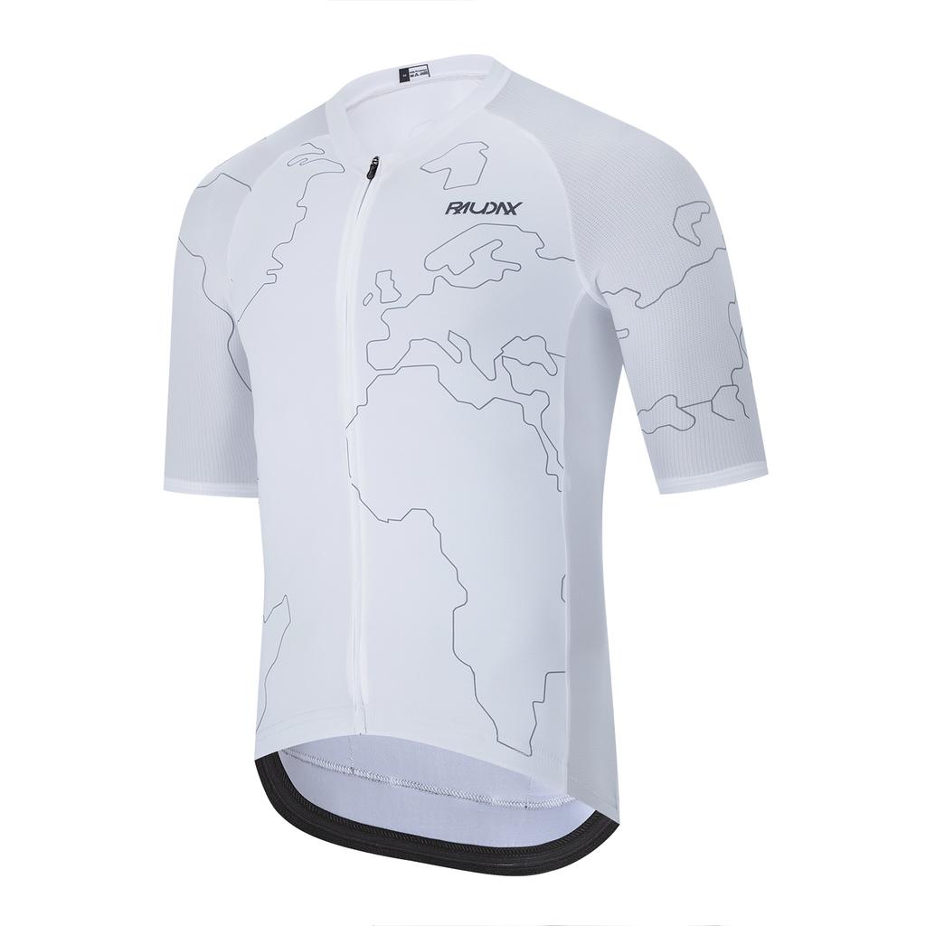 2026 Raudax Men Short Sleeve Cycling Jersey Set MTB Maillot Ropa Ciclismo Summer Bicycle Wear Breathable Cycling Clothing Gel Padded