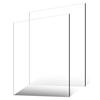 VEVOR Placă Acrilică Plexiglas, Pachet 2 Plăci de Plastic, 24 x 36 Inch Grosime 1/4 Inch Plastic Transparent Turnat Sticlă Transparentă pentru Proiecte de Artizanat