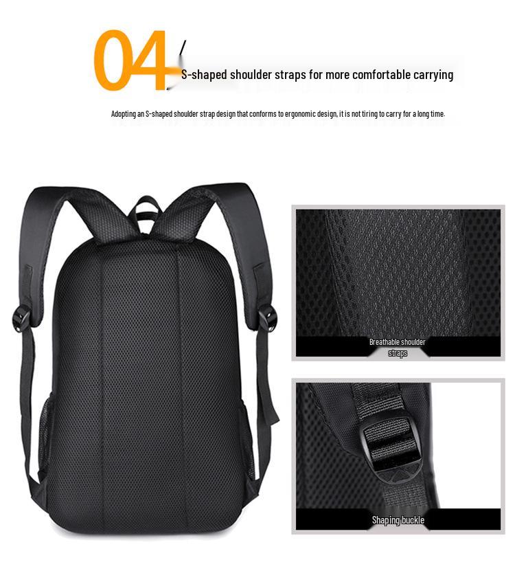 Large Capacity Fashion Casual Backpack for Men - Portable, Versatile Travel, College, Sports, and School Bag