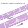 Segmented Markings Yoga Pilates Resistance Band Fitness Exercise Pull Strap  Posture Correction