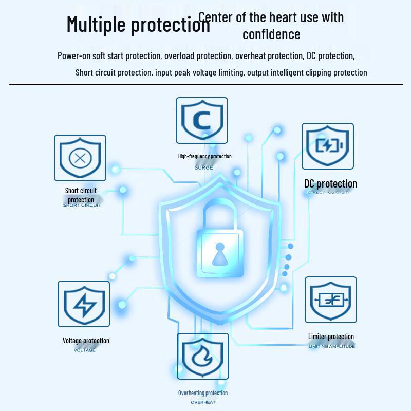 KAYOULA KYL-2450 Dual Channel Digital Power Amplifier