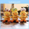 Mini Yellow Plush Duck Keychain Soft And Cuddly Cute Duck Charm For Bags And Keys