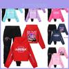 Kpop Demon Hunters Patroon Kinder Hoodie Sweatshirt En Broek Set Met Cartoon Prints Voor Winter Spelen