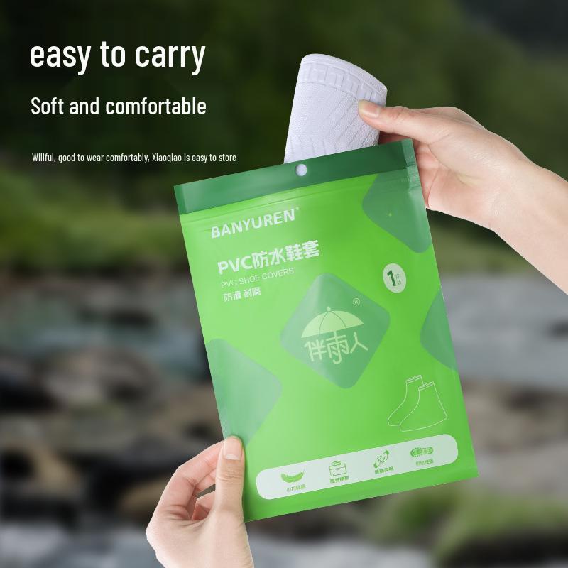 Thickened Wear-Resistant Waterproof Non-Slip Rain Shoe Covers for Men & Women