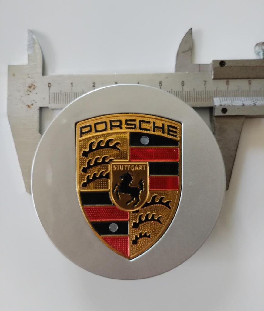 Porsche Cayenne/Macan/Panamera/718/Taycan/911 Radnabenkappe Farbiges Aufkleber