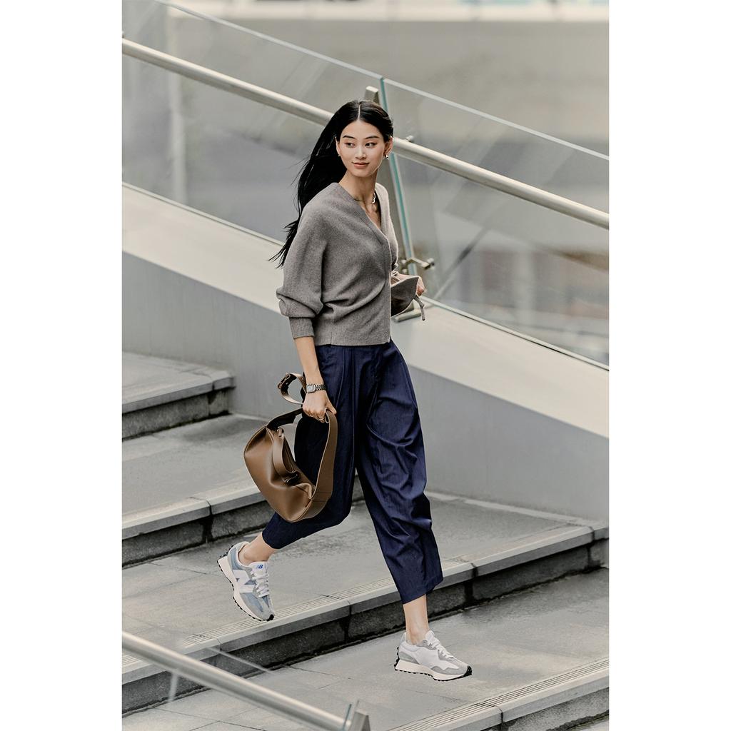 New Balance 327 Komandos išvykos pilki unisex sportbačiai Munsell-White MS327LAB