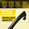 Pair Exterior Door Handle for 2011-2015 Hyundai Sonata Front&Rear Left Black EXD