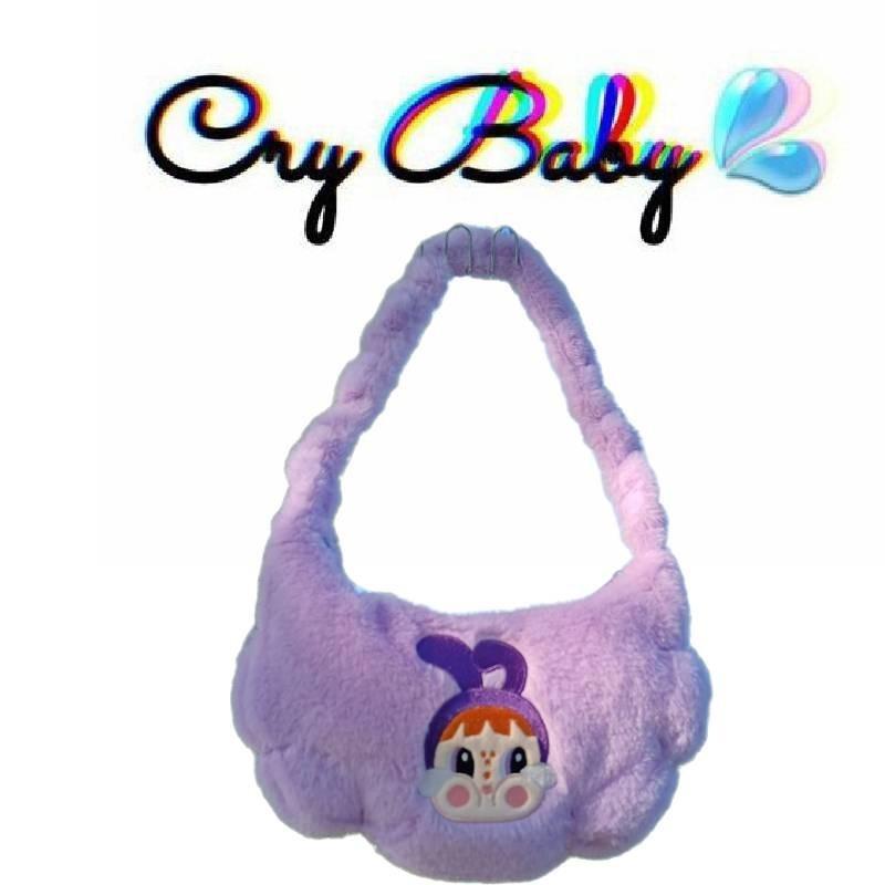 Adorable Plush Cartoon Tote Bag For Girls Fun And Cute Handbag For Daily Use