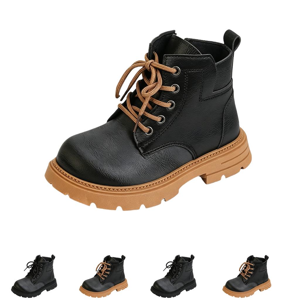 Big Kids Boys Girls Fashion Short Boots Comfortable Casual Boots for School