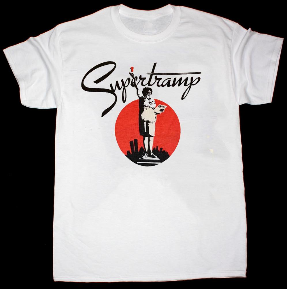 

Supertramp Band Breakfast in Short Sleeve T-Shirt Full-Size S to 5XL Unisex T-Shirt L