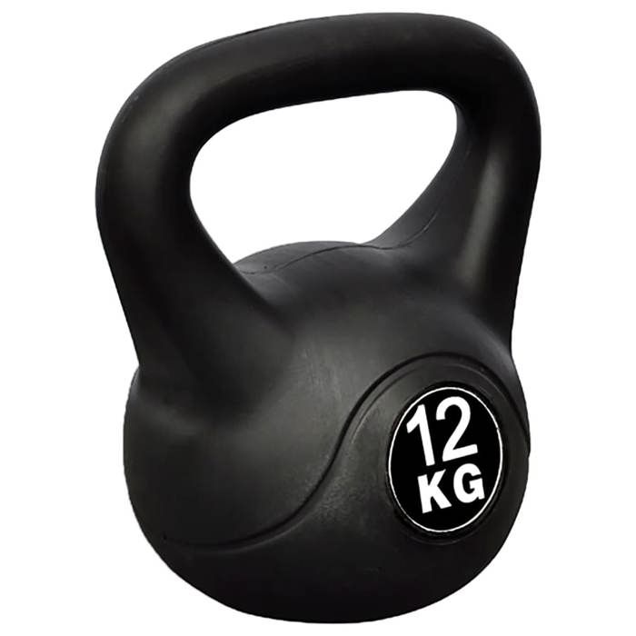 VidaXL Kettlebell, Entraînement de Fitness, Convertisseur de Plaque de Poids, Poignée de Kettlebell pour Musculation Salle 90392