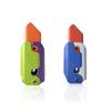 Decompression Toys 3D Gravity Carrot Cutter Keychain Stress Relief Hidden Blade Fun Sensory Fingertip Toy