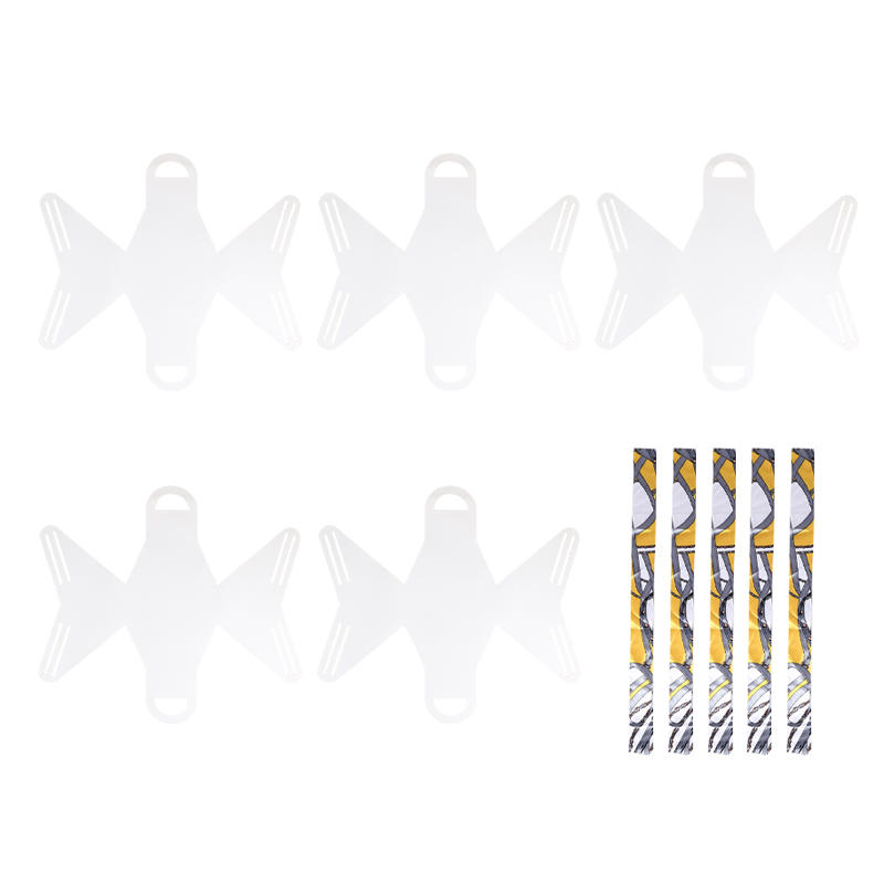 5pcs Ribbon Cutting Pattern Slightly Random Handbag Candy Bag Happy Candy Bag Empty Box