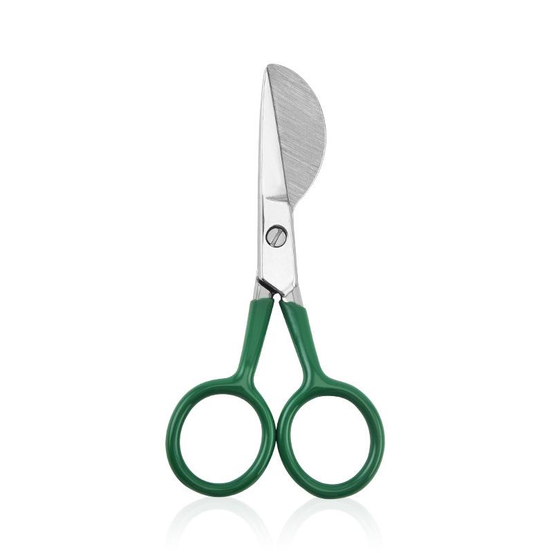Carpet Trimmer Sharp Duckbill Applique Scissors Stainless Steel Sewing Tailor Embroidery Scissors Cutting Shears Needlework