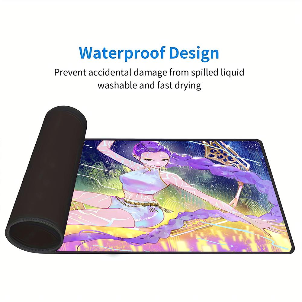 Fantasy Dance Stars Large Gaming Mouse Pad Nonslip Rubber Base Waterproof Desk Mat For Office Pc Laptop