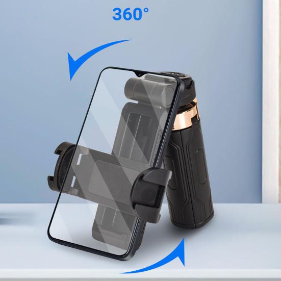 Yousheng Selfie Stick Quadrat with Remote Control 360 Degree Rotation Bluetooth-compatible 5.0 Height Adjustable Selfies Vlogs Stick