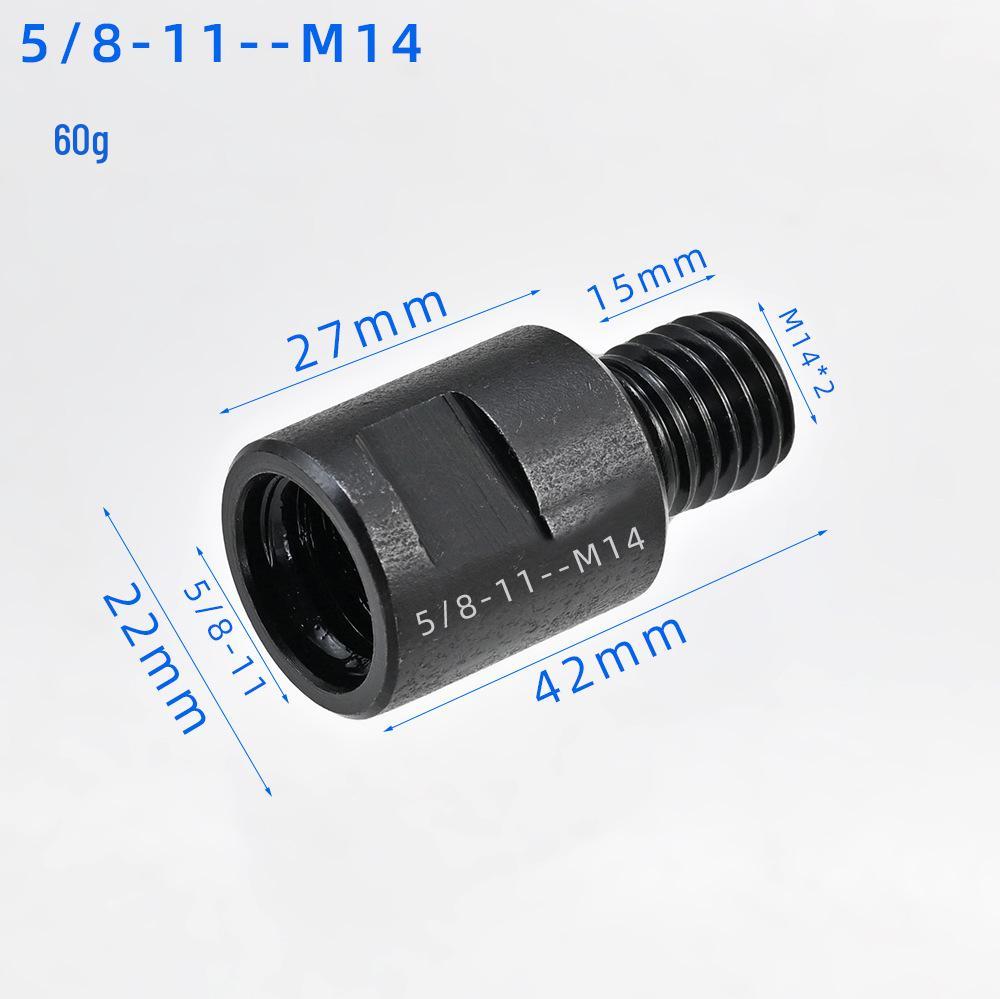 Angle Grinder Drill Bit Extension Rod, M14 5/8-11 M10 1/2-20UNF Thread Adapter