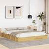 VidaXL Bed Frames Without Mattress 150x200 Cm Solid Oak Wood 3324124