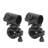 2pcs Cane Holder for Wheelchair Drive Rollator Walker 360 Degree Rotation Universal Crutches Stick