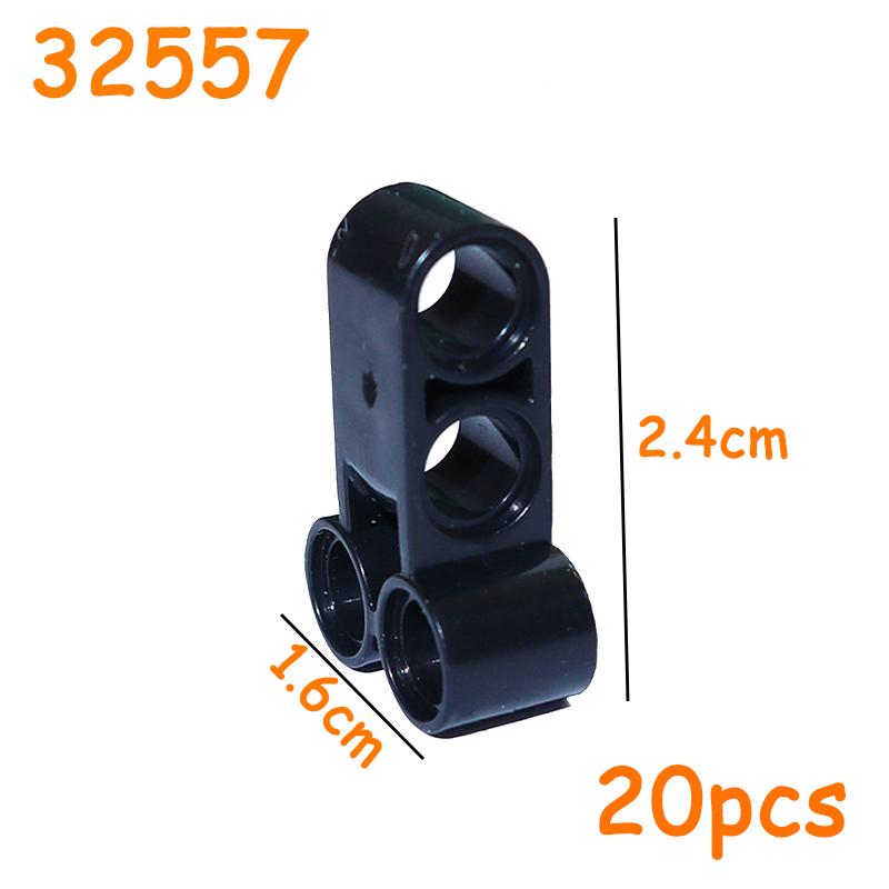 Technical Part MOC Driving Ring Axle Pin Bushing Shaft Bolt Hole Connector Angled Peg Cross Building Blocks Bricks Gift for Kids