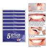 5D Whitening Teeth Stickers Gel Whitening Strips Stain Removal Oral Hygiene Care Strip Dental Bleaching Clean Oral Hygiene Teeth