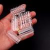 6PCS Cock Rings Lock Durable Silicone Penis Ring Sex Toys For Men Male Delay Ejaculation Scrotum Lock Ring Couples Adult 18+