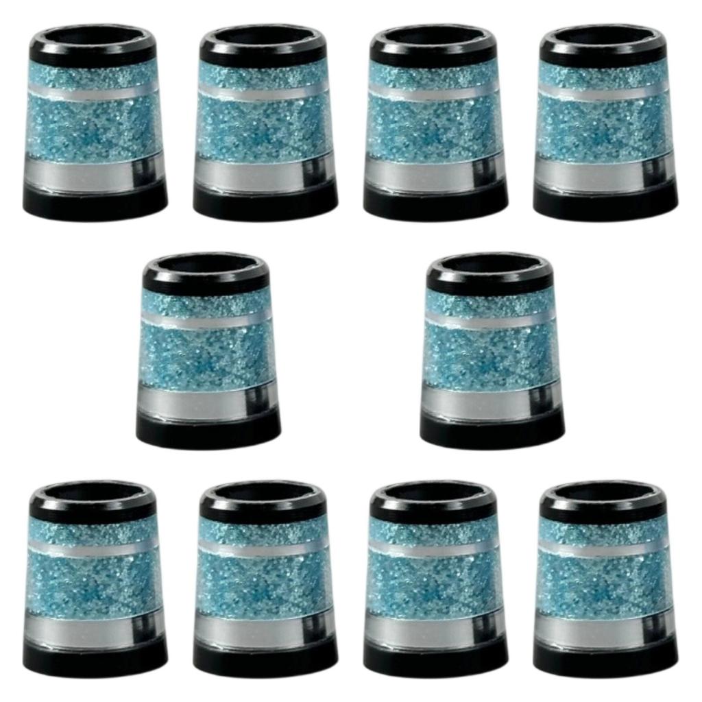 Golf Iron Ferrules Rubber Sleeve Adapters Golf Club Shaft End Caps Replacement Ferrule Protectors for Golf Equipment