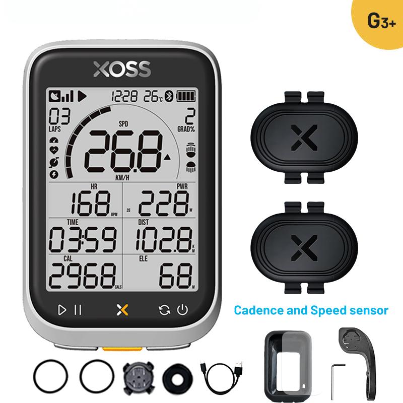 XOSS g3 g3Plus Bike Computer Wireless GPS Cycling Speedometer Roadbike MTB Waterproof ANT+ Cadence Speed Smart Bicycle Computer