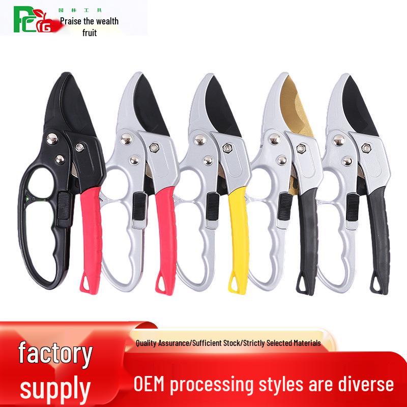 SK-5 Teflon-Coated Segmented Hand Pruner – Fruit & Branch Gardening Scissors