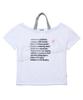 YOUHEE Lettering Halter Neck Off-Shoulder T-Shirts_White
