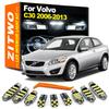 Sbcam7 ZITWO 13Pcs Canbus LED Bulb Interior Map Dome Trunk Light Kit For C30 2006 2007 2008 2009 2010 2011 2012 2013 Accessories