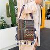 Women's Ethnic Tassel Bag - 2024 Autumn Large Capacity Tote & Trendy Shoulder Messenger