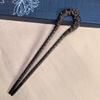 Chinese Style Hair Stick For Women Girls Vintage Hairpins Fashion Metal U-shaped Hair Clip Pins Hair Accessories