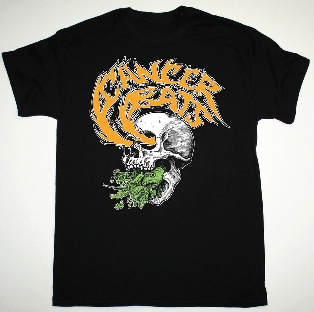 New CANCER BATS SKULL S-5XL Heavy Cotton Black T Shirt SE688 Unisex T-Shirt Graphic Tee S