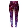 Women's Fashion Outdoor Astral Printed Slim Fit Stretch Yoga Casual Pants