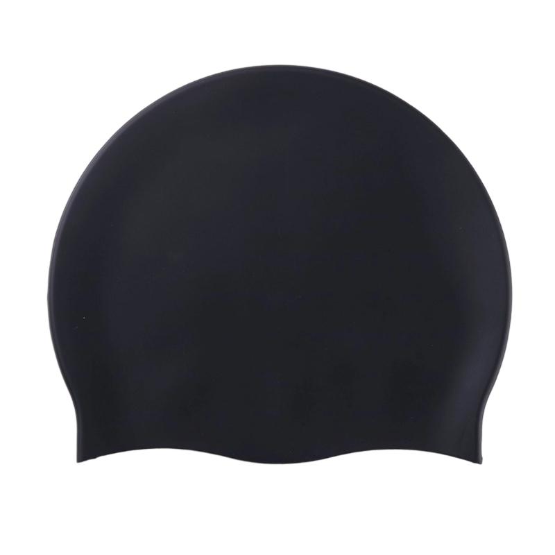 Plain Color Swimming Hat Protect Ears & Long Hair Swim Pool Hat Waterproofed Hat Suitable for Pool Beach and Water Sports