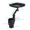 Multifunctional Car Folding Tray Bracket Folding Dining Table Drink Holder 360 Degree Rotating Disk Adjustable Base