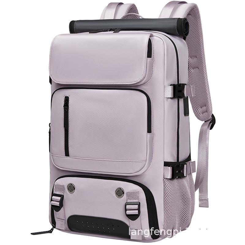 Men's Multifunctional Large Capacity Water-Resistant Outdoor Travel/Camping Backpack and Crossbody Bag