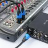 Reliable XLR Splitter Adapter Cable Cord Male To Double Female Connectors Adaptor Wire Y-Splitter 3Pin Microphone Line