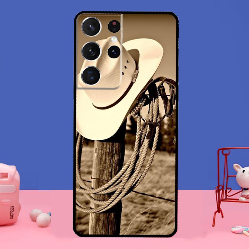 Extreme Sport Rodeo Cowboy Lasso Case For Samsung Galaxy S22 S21 Note 20 Ultra Note 10 S8 S9 S10 Plus S20 FE Phone Cover
