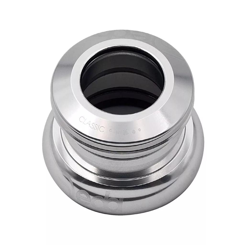 Deda ELEMENTI CLASSIC1 External Cup SLV Headset, Upper Semi-Integrated 1”1/8”, Lower 1.5”