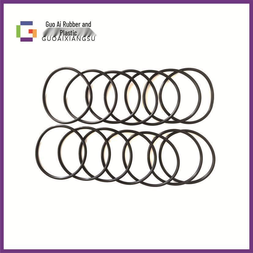 4-50mm Black Nitrile O-ring, 1.5mm Wire Diameter, Oil & Wear Resistant Seal