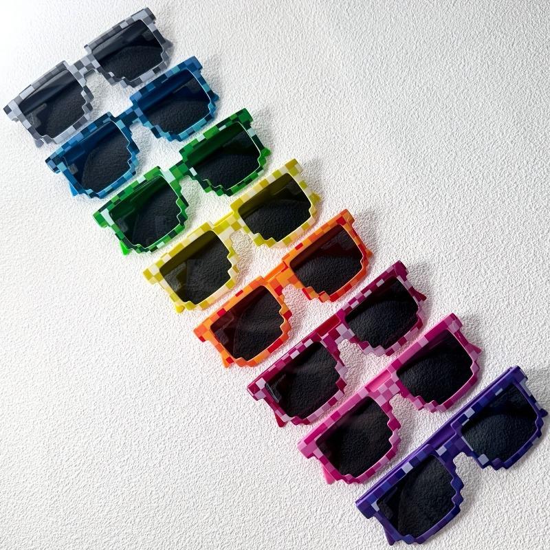 7 Pack Multi Color Anti Glare Sunshade Glasses for Women Men Fashion UV Protection Party Outdoor
